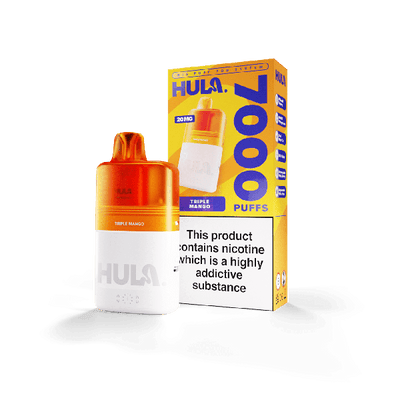 Hula 7000 Puff Pre-Filled Pod Kit Triple Mango - Vapestore Direct