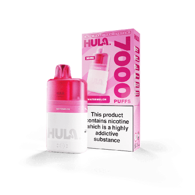 Hula 7000 Puff Pre-Filled Pod Kit Watermelon - Vapestore Direct
