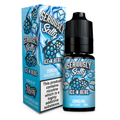 Ice N Berg Seriously Salty E-Liquid Nicotine Salt By Doozy Vape 10ml - Vapestore Direct