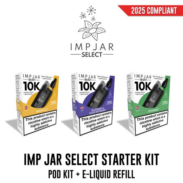Impjar SELECT 10K Pod Vape Starter Kit