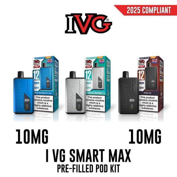 IVG Smart Max Pre-Filled Pod Kit 10mg - Vapestore Direct