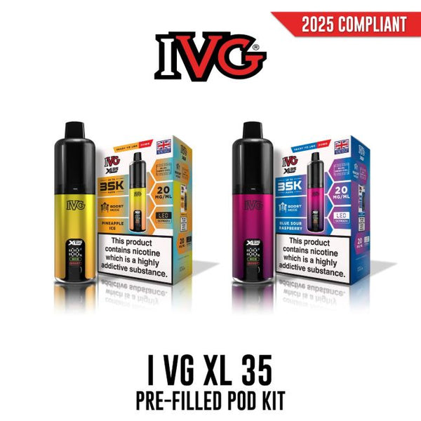 IVG XL35 Pre-Filled Pod Kit - Vapestore Direct