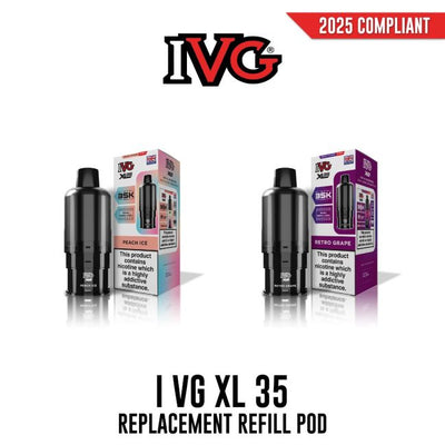 IVG XL35 Replacement Refill Pods - Vapestore Direct