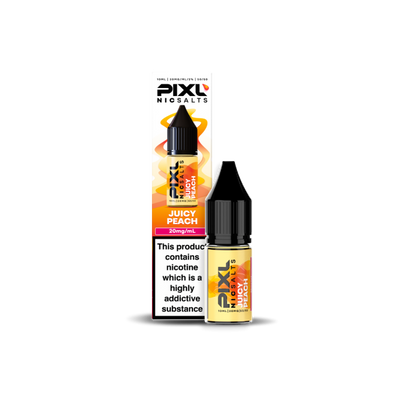 Juicy Peach E-Liquid Nicotine Salt By Pixl 10ml