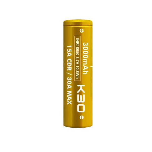 Vapcell K30 18650 Battery 3000mAh 15A High-Drain - Vapestore Direct