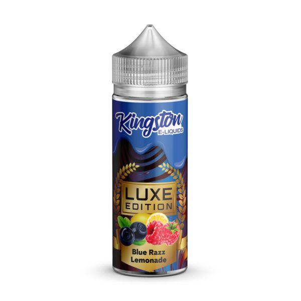 Blue Razz Lemonade LUXE Edition E-Liquid Shortfill By Kingston 100ml - Vapestore Direct