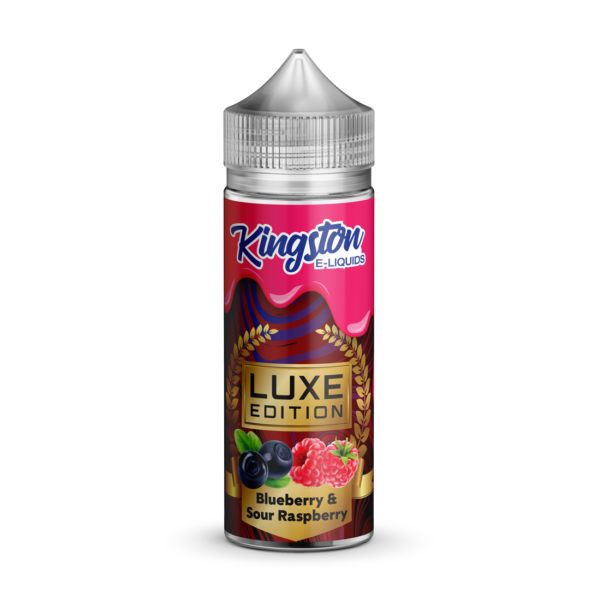 Blueberry Sour Raspberry LUXE Edition E-Liquid Shortfill By Kingston 100ml - Vapestore Direct