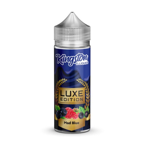 Mad Blue LUXE Edition E-Liquid Shortfill By Kingston 100ml