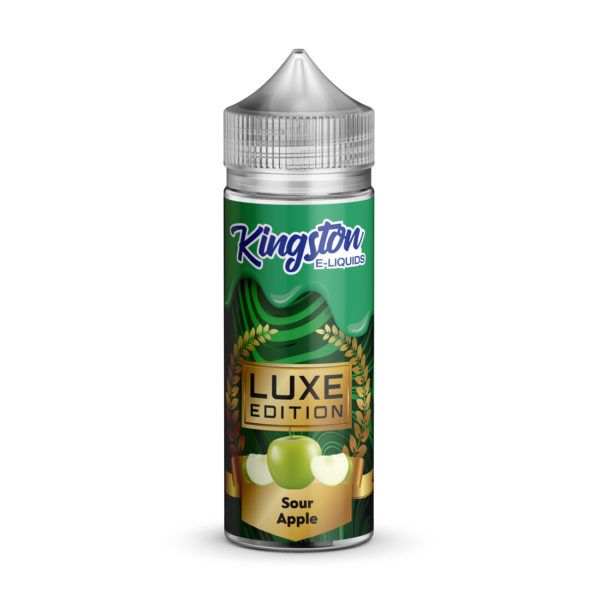 Sour Apple LUXE Edition E-Liquid Shortfill By Kingston 100ml - Vapestore Direct