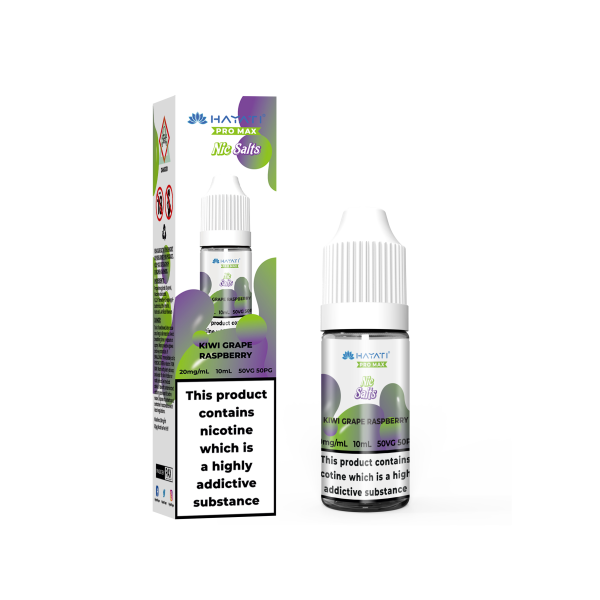 Hayati Pro Max Kiwi Grape Raspberry Nicotine Salt - Vapestore Direct