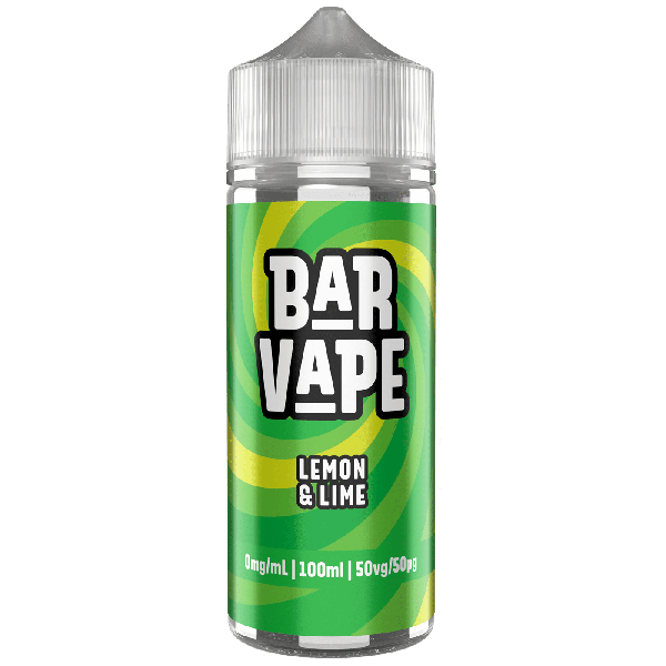 Lemon & Lime E-Liquid Shortfill By Bar Vape 100ml - Vapestore Direct