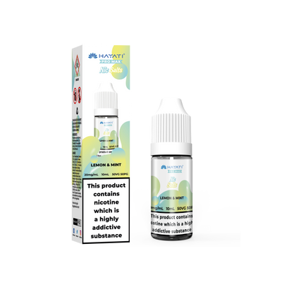 Hayati Pro Max Lemon Mint Nicotine Salt - Vapestore Direct