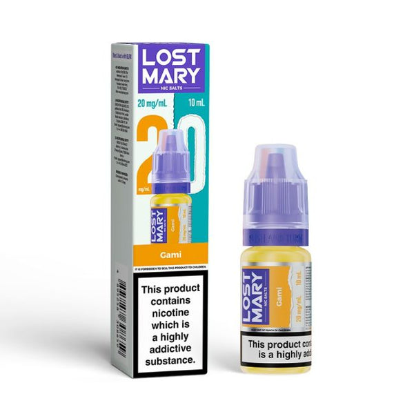 Gami LOST MARY E-Liquid Nicotine Salt By Elfbar 10ml - Vapestore Direct