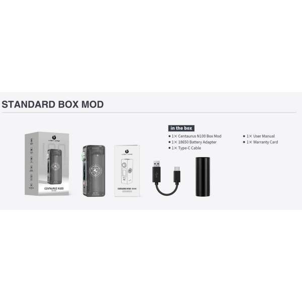 Lost Vape Centaurus N100 Box Mod Vapestore Direct Lost Vape Centaurus N100 Box Mod Vapestore Direct