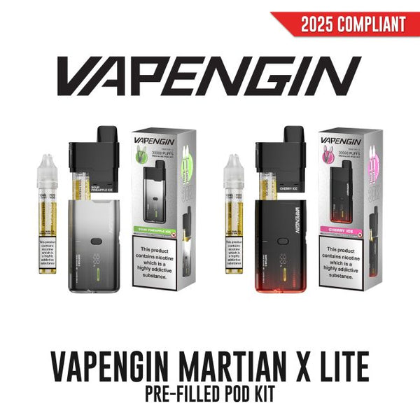 Vapengin Martian X 30k Lite Pre-Filled Pod Kit 20mg - Vapestore Direct
