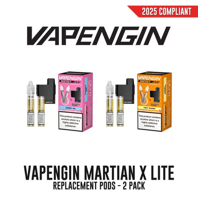 Vapengin Martian X 30k Lite Replacement Pre-Filled Pods 20mg - Vapestore Direct