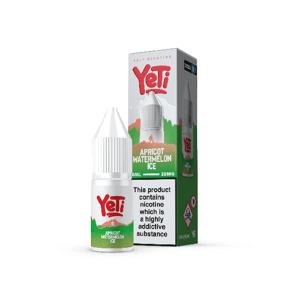 Apricot Watermelon Ice SUMMIT Series E-Liquid Nicotine Salt By Yeti 10ml - Vapestore Direct