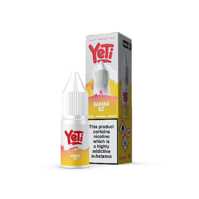 Banana Ice SUMMIT Series E-Liquid Nicotine Salt By Yeti 10ml - Vapestore Direct