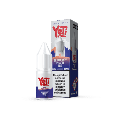 Blueberry Peach Ice SUMMIT Series E-Liquid Nicotine Salt By Yeti 10ml - Vapestore Direct