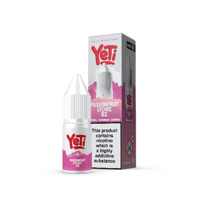 Passion Fruit Lychee Ice SUMMIT Series E-Liquid Nicotine Salt By Yeti 10ml - Vapestore Direct