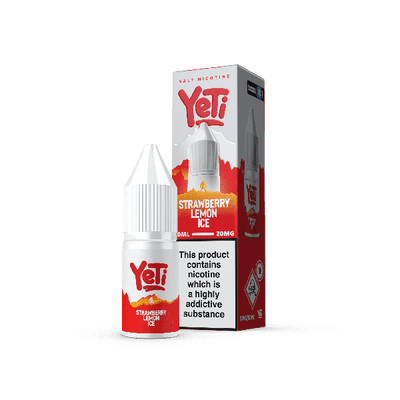 Strawberry Lemon Ice SUMMIT Series E-Liquid Nicotine Salt By Yeti 10ml - Vapestore Direct