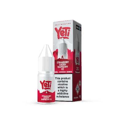 Strawberry Cherry Raspberry Ice SUMMIT Series E-Liquid Nicotine Salt By Yeti 10ml - Vapestore Direct