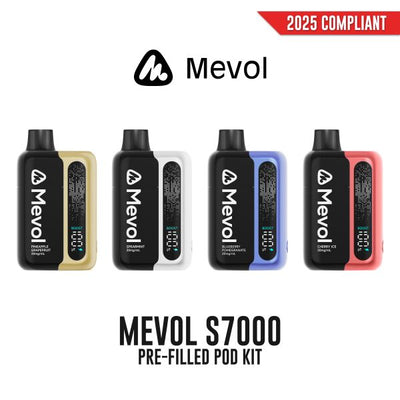 Mevol S7000 Pre-Filled Pod kit 20mg -Vapestore Direct