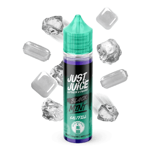 Black Mint E-Liquid Bar Shortfill By Just Juice 40ml - Vapestore Direct