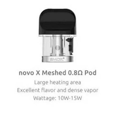 SMOK Novo x Replacement Pods - Vapestore Direct