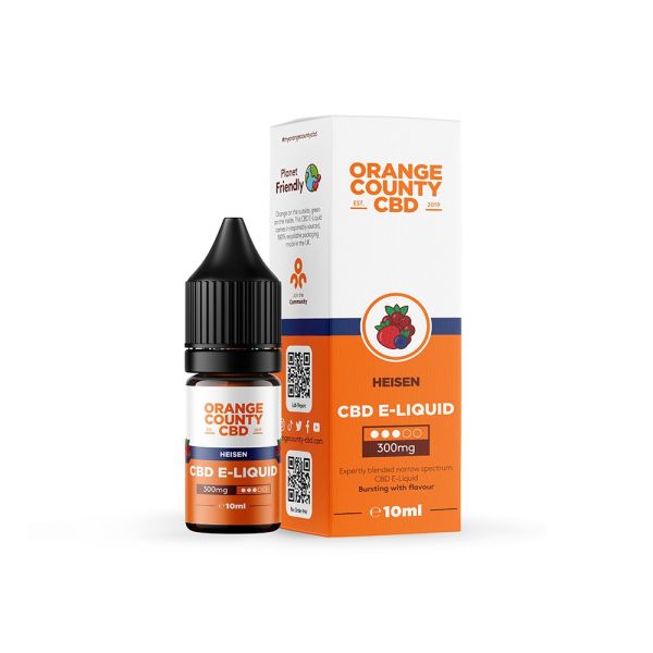 Heisen 300mg CBD E-Liquid By Orange County 10ml - Vapestore Direct