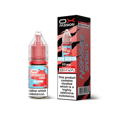 Red Slush OX Passion Nicotine Salt E-Liquid By OXVA 10ml - Vapestore Direct