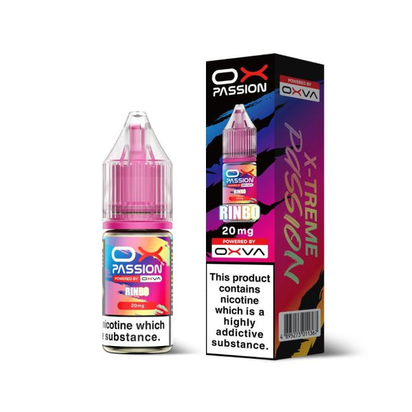 Rinbo OX Passion Nicotine Salt E-Liquid By OXVA 10ml - Vapestore Direct