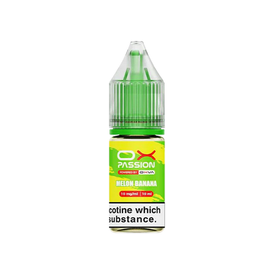 Melon Banana OX Passion Nicotine Salt E-Liquid By OXVA 10ml - Vapestore Direct