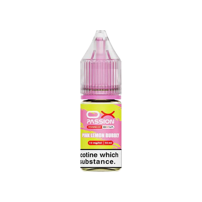 Pink Lemon Bubbly OX Passion Nicotine Salt E-Liquid By OXVA 10ml - Vapestore Direct