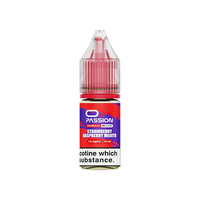 Strawberry Raspberry Mojito OX Passion Nicotine Salt E-Liquid By OXVA 10ml - Vapestore Direct