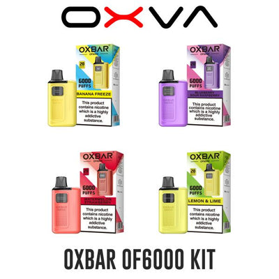 Oxva - Oxbar OF6000 Pre-Filled Pod Kit - 20mg - Vapestore Direct