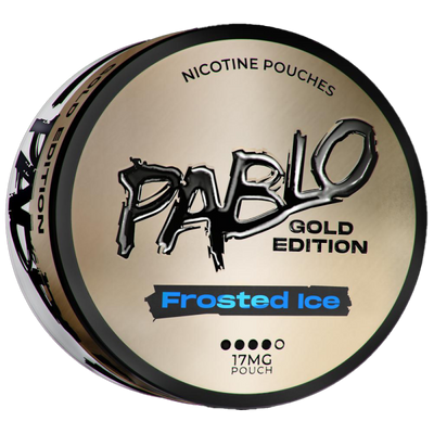 Pablo Gold Edition Frosted Mint Nicotine Pouch - Vapestore Direct