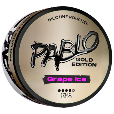 Pablo Gold Edition Grape Ice Nicotine Pouch - Vapestore Direct