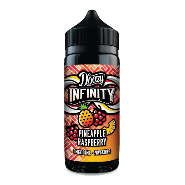 Pineapple Raspberry INFINITY E-Liquid Shortfill By Doozy Vape 100ml - Vapestore Direct