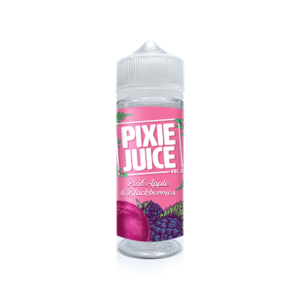 Pink Apple & Blackberries E-Liquid Shortfill By Pixie Juice Vol.2 100ml - Vapestore Direct