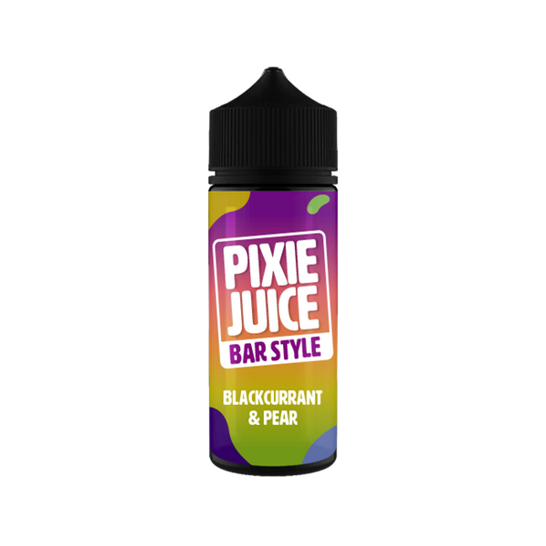 Blackcurrant & Pear BAR STYLE E-Liquid Shortfill By Pixie Juice 100ml - Vapestore Direct