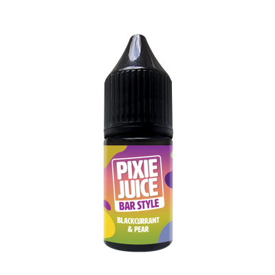 Blackcurrant & Pear BAR STYLE E-Liquid Nicotine Salt By Pixie Juice 10ml - Vapestore Direct