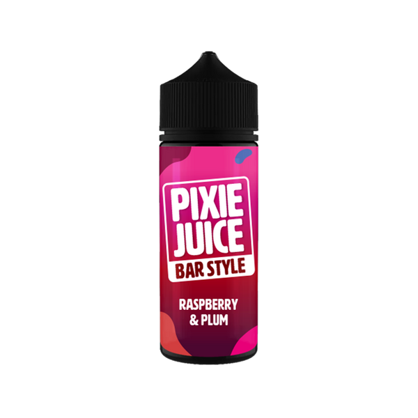 Raspberry & Plum BAR STYLE E-Liquid Shortfill By Pixie Juice 100ml - Vapestore Direct
