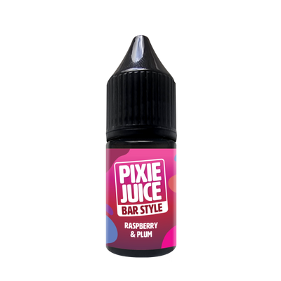 Raspberry & Plum BAR STYLE E-Liquid Nicotine Salt By Pixie Juice 10ml - Vapestore Direct