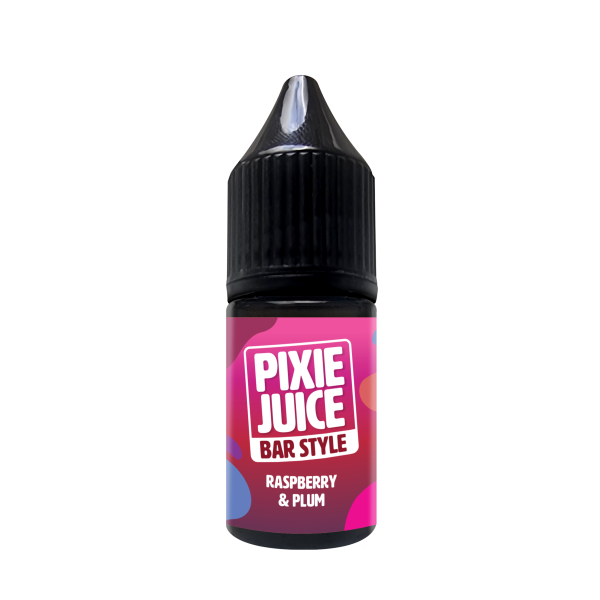 Raspberry & Plum BAR STYLE E-Liquid Nicotine Salt By Pixie Juice 10ml - Vapestore Direct