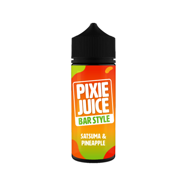 Satsuma & Pineapple BAR STYLE E-Liquid Shortfill By Pixie Juice 100ml - Vapestore Direct