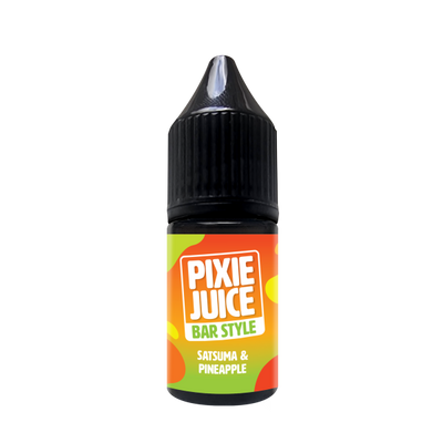 Satsuma & Pineapple BAR STYLE E-Liquid Nicotine Salt By Pixie Juice 10ml - Vapestore Direct