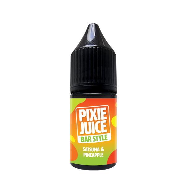Satsuma & Pineapple BAR STYLE E-Liquid Nicotine Salt By Pixie Juice 10ml - Vapestore Direct