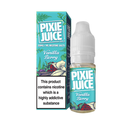 Vanilla Berry E-Liquid Nicotine Salt By Pixie Juice Vol. 2 10ml - Vapestore Direct