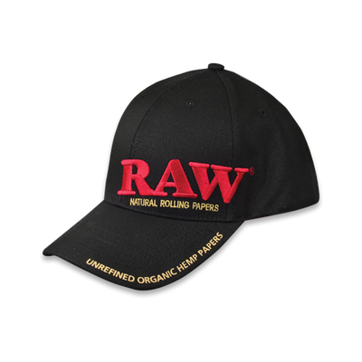 Raw Black Poker Snapback Hat